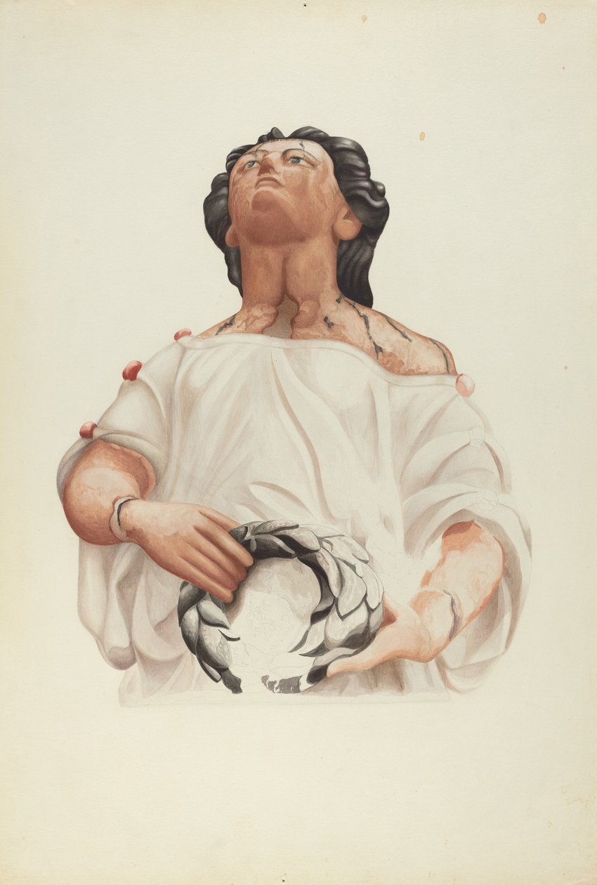 Galionsfigur av American 20th Century