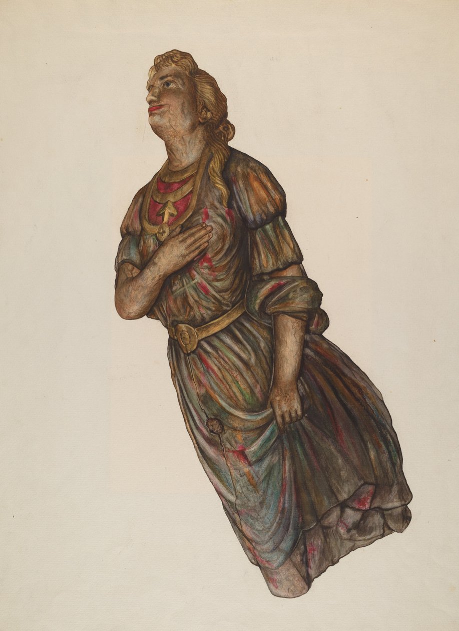 Galionsfigur av American 20th Century