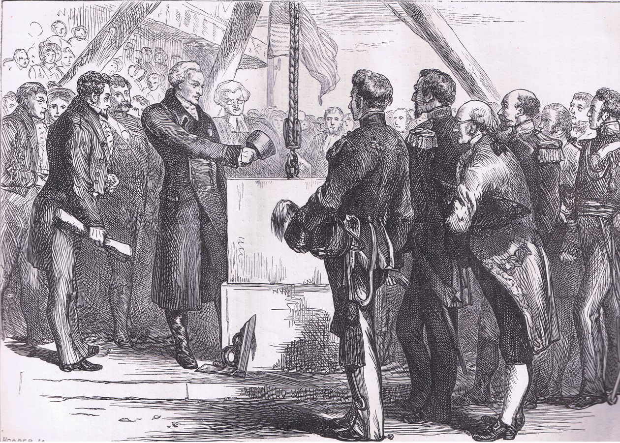 Lafayette legger hjørnesteinen til Bunker