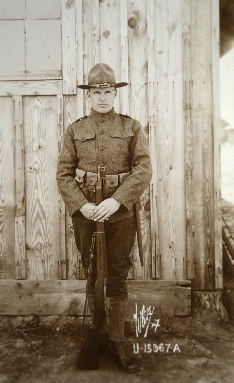 Amerikansk infanterist fra første verdenskrig av American Photographer