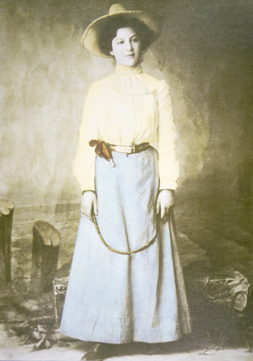Anna Webb fra Kansas, ca. 1880 (s/hvitt-bilde) av American Photographer