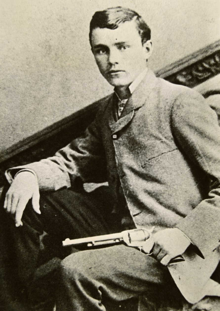 Bob Ford (1861-1892) (s/hvitt-bilde) av American Photographer