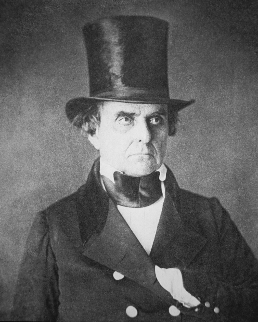 Daniel Webster (1782-1852) (s/hvitt-bilde) av American Photographer