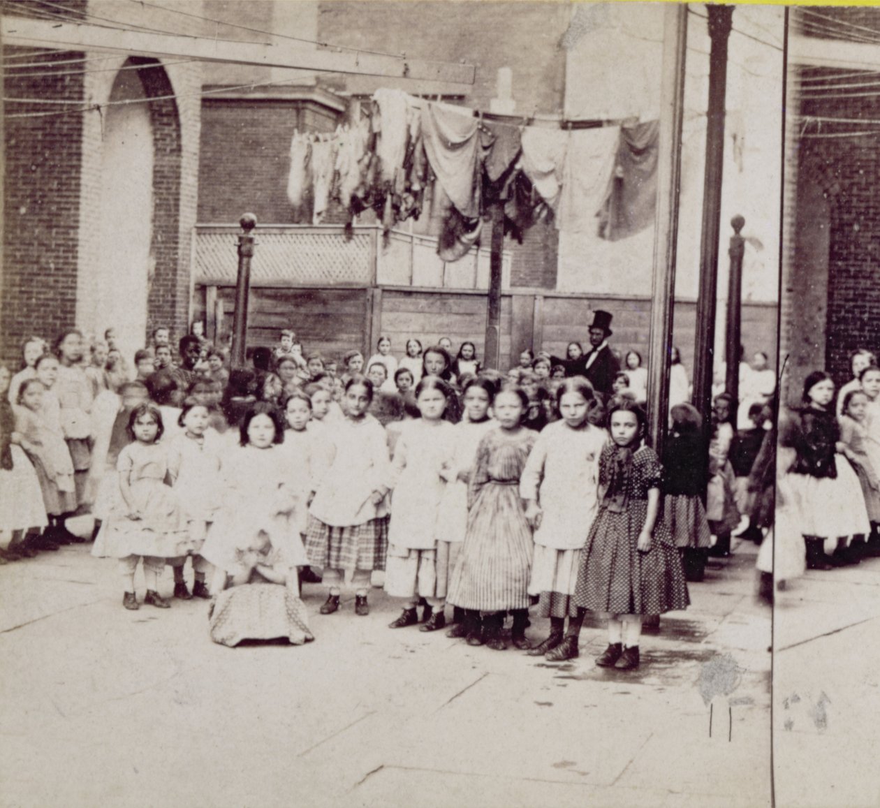Female Guardian Society, Home for the Friendless, 29th Street, New York, 4. juli 1864 av American Photographer