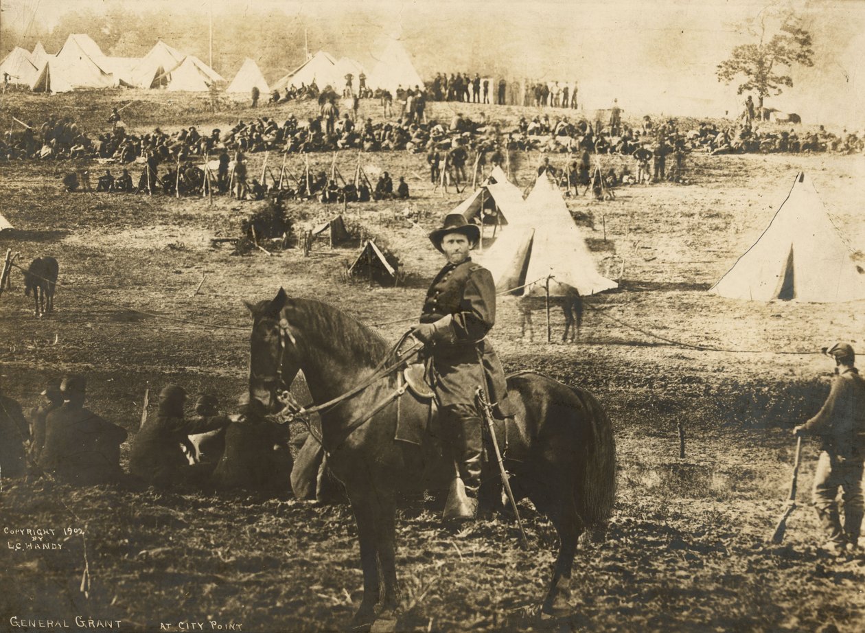 General Grant-montasje på City Point av American Photographer