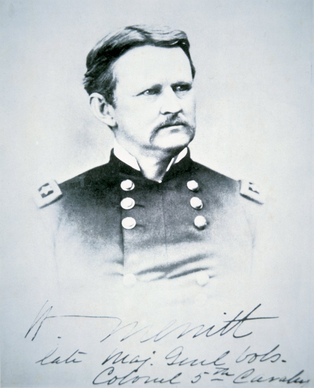 General Wesley Merritt (1834-1910) (s/hvitt-bilde) av American Photographer