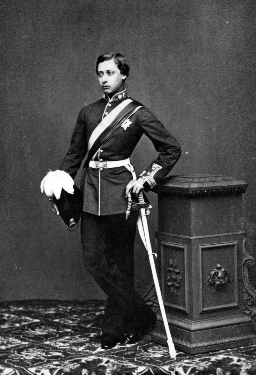 H.R.H Prinsen av Wales, ca. 1860 av American Photographer