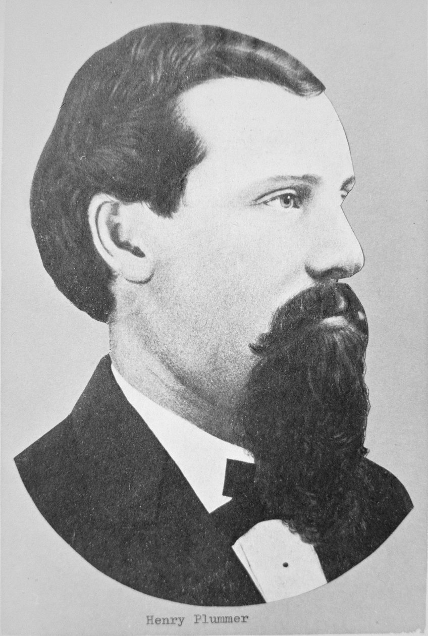 Henry Plummer (s/hvitt bilde) av American Photographer