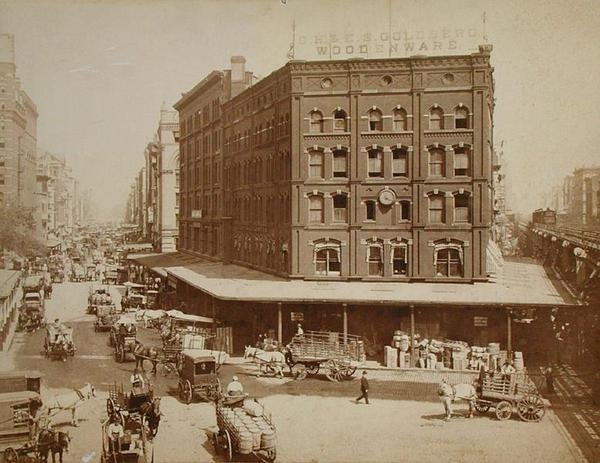 Hudson Street, nordover fra Reade Street og West Broadway av American Photographer