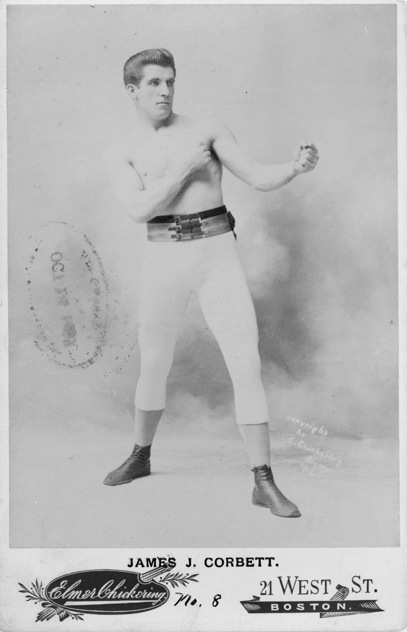 James J. Corbett av American Photographer