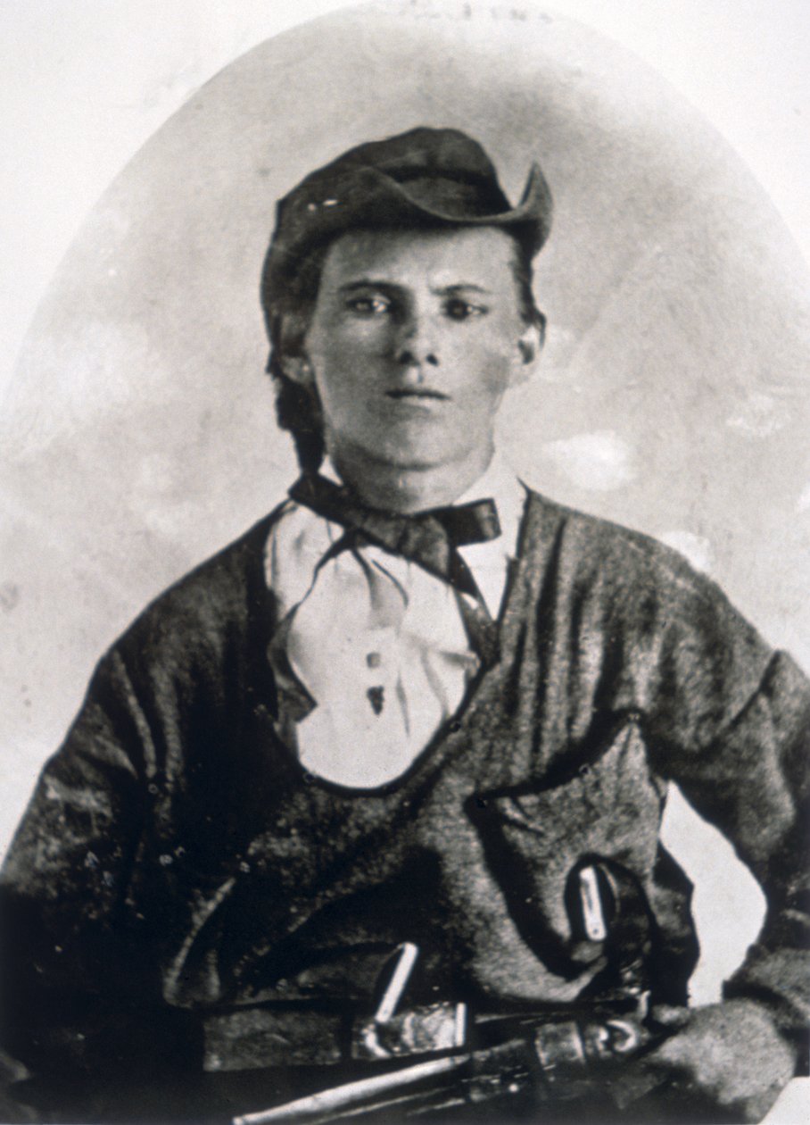 Jesse Woodson James (s/hvitt bilde) av American Photographer