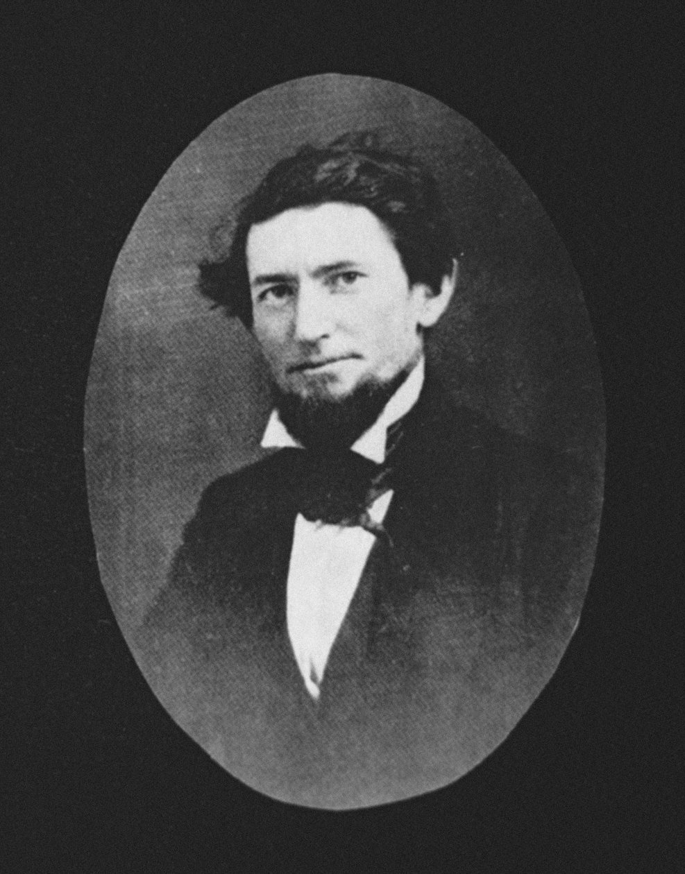 John Coffee 'Jack' Hays (1817-83) (s/hvitt-bilde) av American Photographer