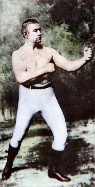 John L. Sullivan (farge litho) av American Photographer