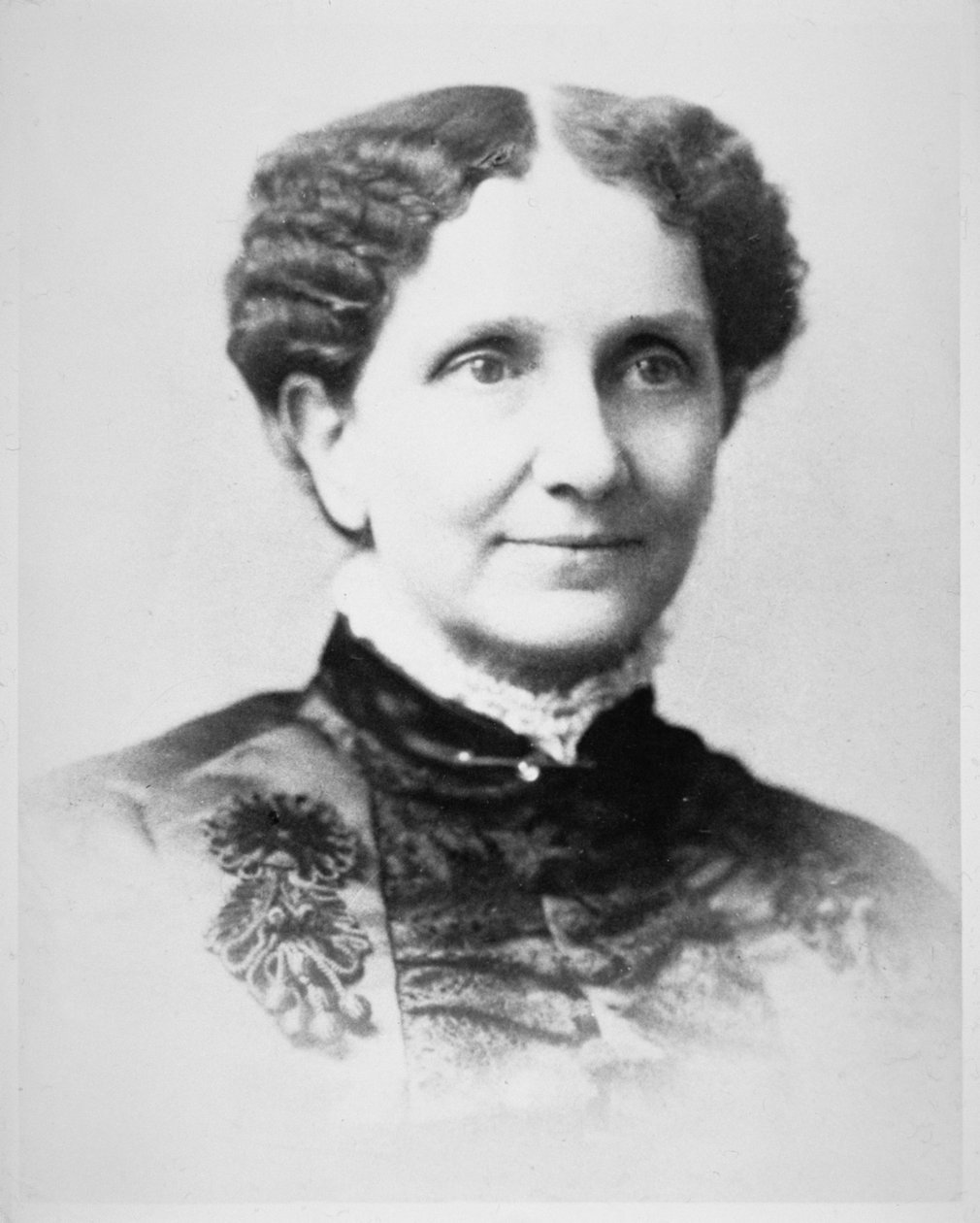 Mary Baker Eddy (1821-1910) (s/hvitt-bilde) av American Photographer