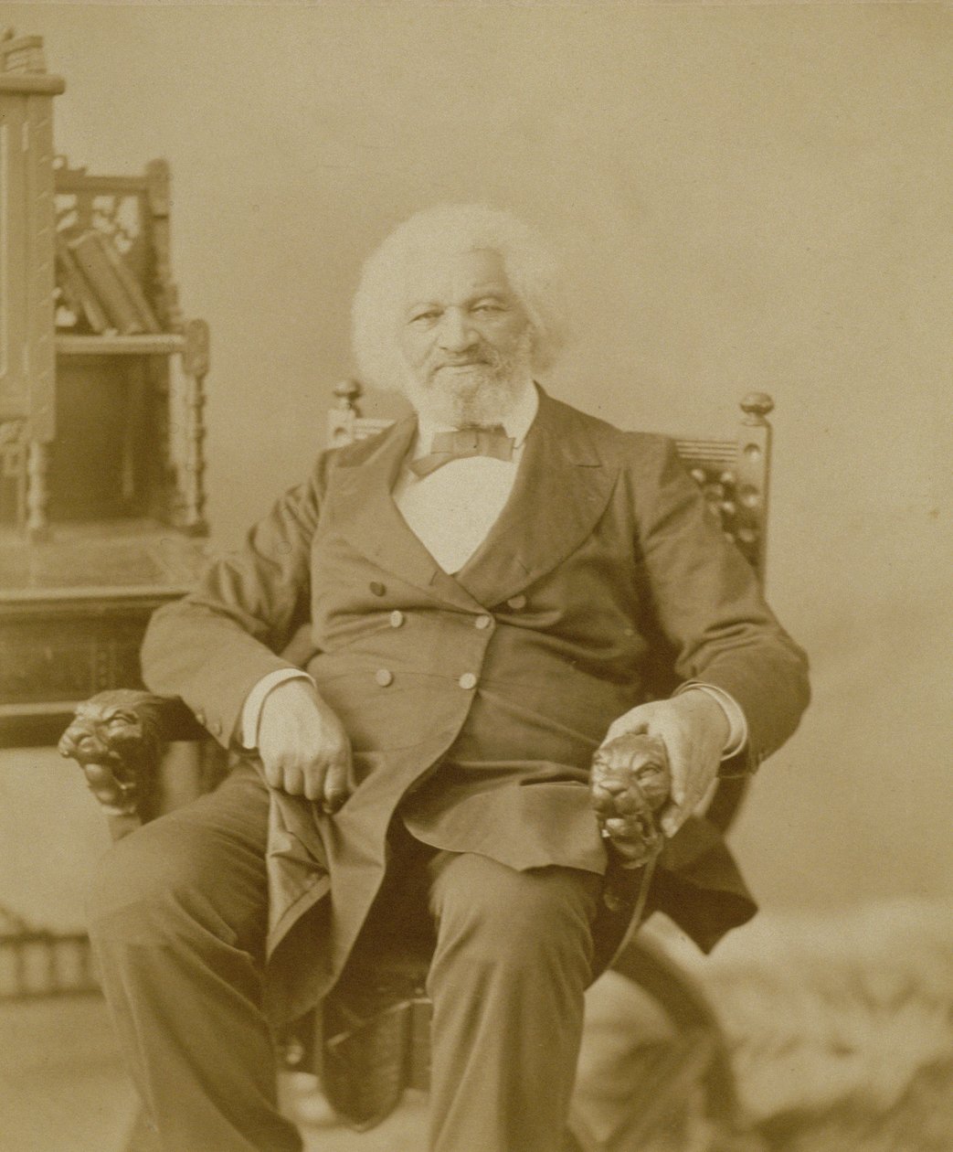 Portrett av Frederick Douglass (1818-95) av American Photographer