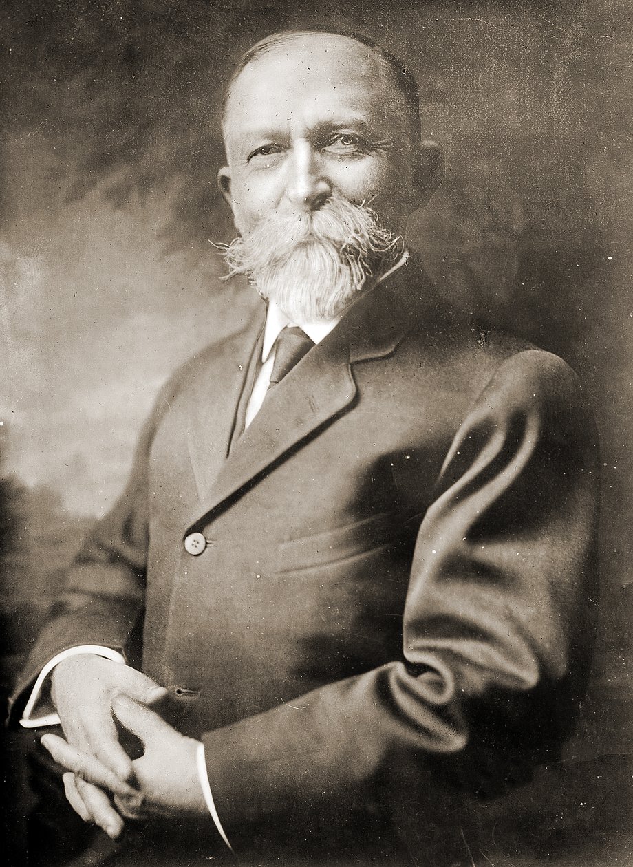 Portrett av John Harvey Kellogg (1852 - 1943) (sepiafoto) av American Photographer