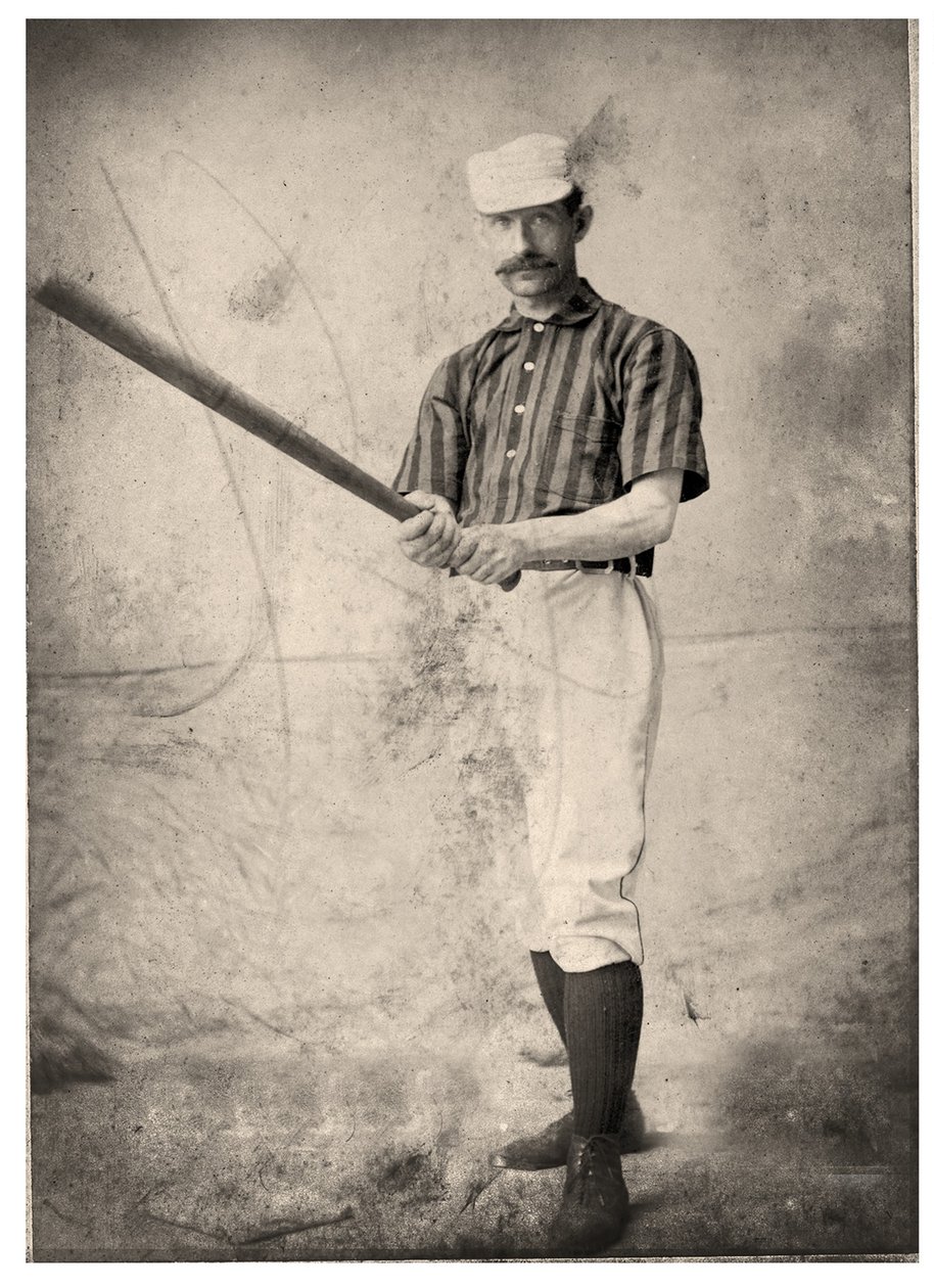 Portrett av Tim Keefe, New York Giants, 1889 av American Photographer