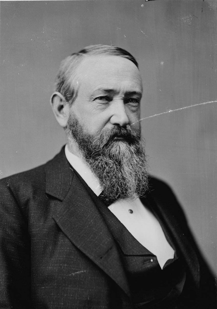 President Benjamin Harrison, ca. 1870-80 av American Photographer