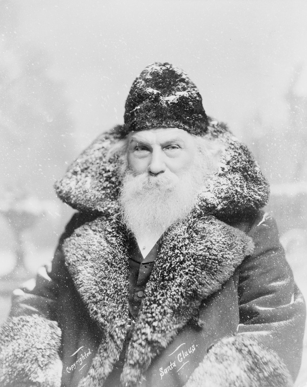 Real-Life Santa Claus, ca. 1895 (sølvtrykk) av American Photographer