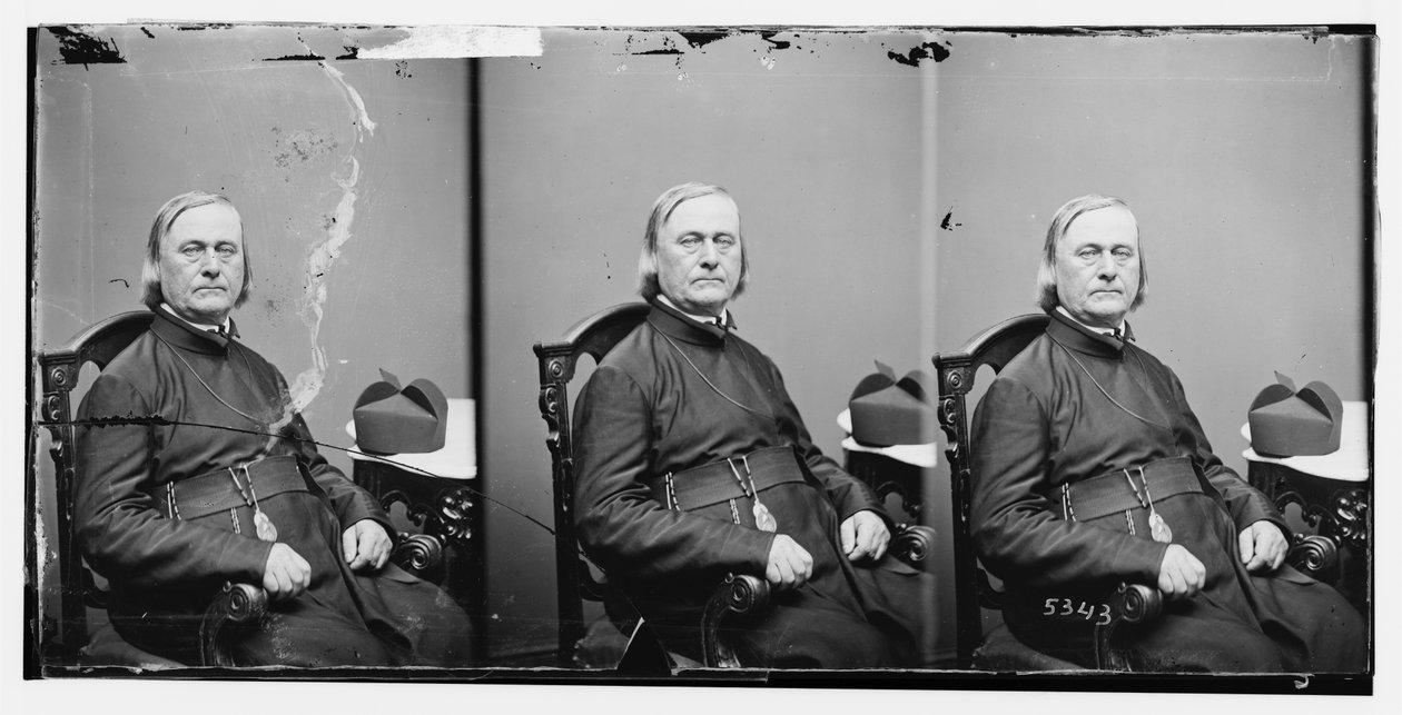 Pastor Pierre Jean De Smet, katolsk misjonær til det indiske territoriet av American Photographer