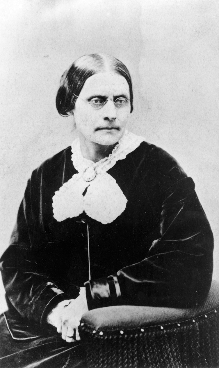 Susan Brownell Anthony (1820-1906) ca. 1871 av American Photographer