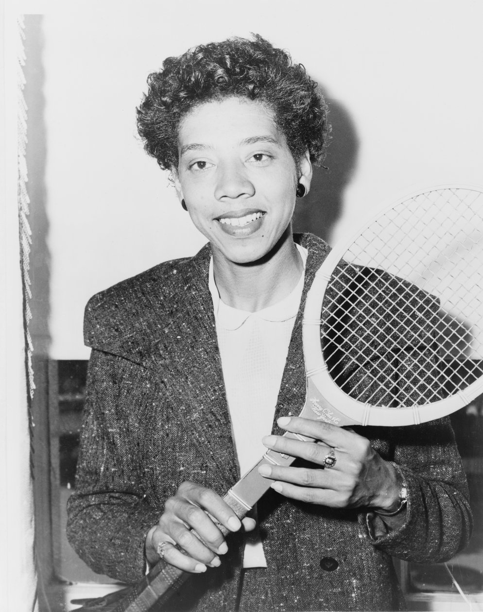 Tennisstjerne Althea Gibson, USA, 1956 av American Photographer