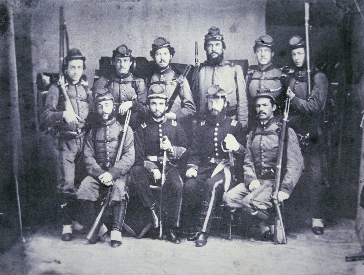 Charleston Zouave-kadettene fra den konfødererte hæren av American Photographer