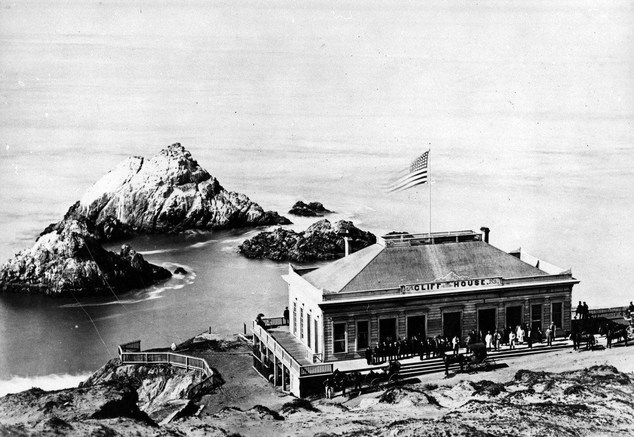 Cliff House, San Francisco, ca. 1863-8 av American Photographer