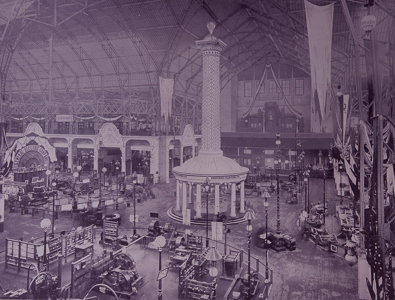 Elektrisitetsbygningen på verdens Columbian Exposition, Chicago av American Photographer