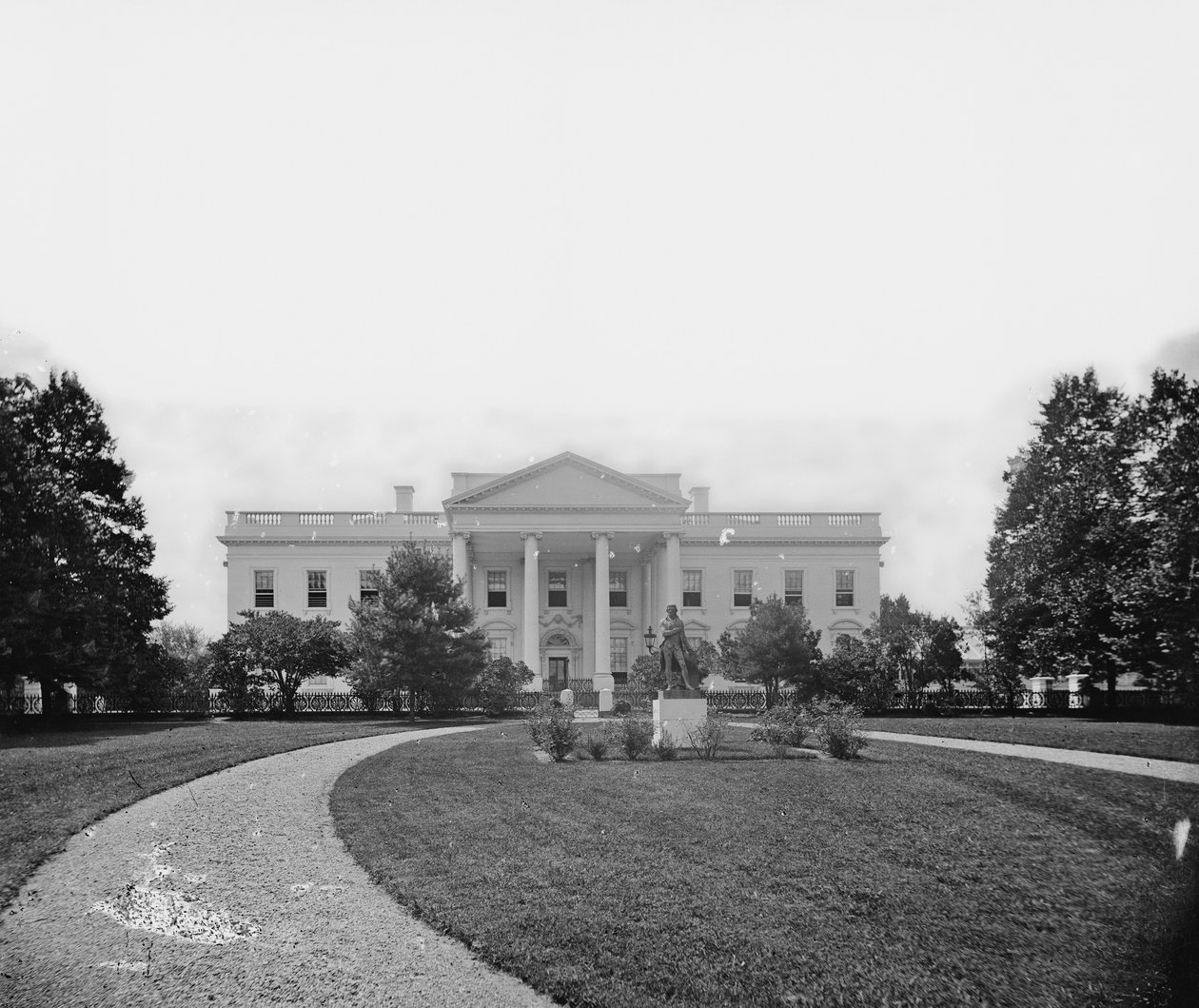 Det hvite hus, 1860-tallet av American Photographer