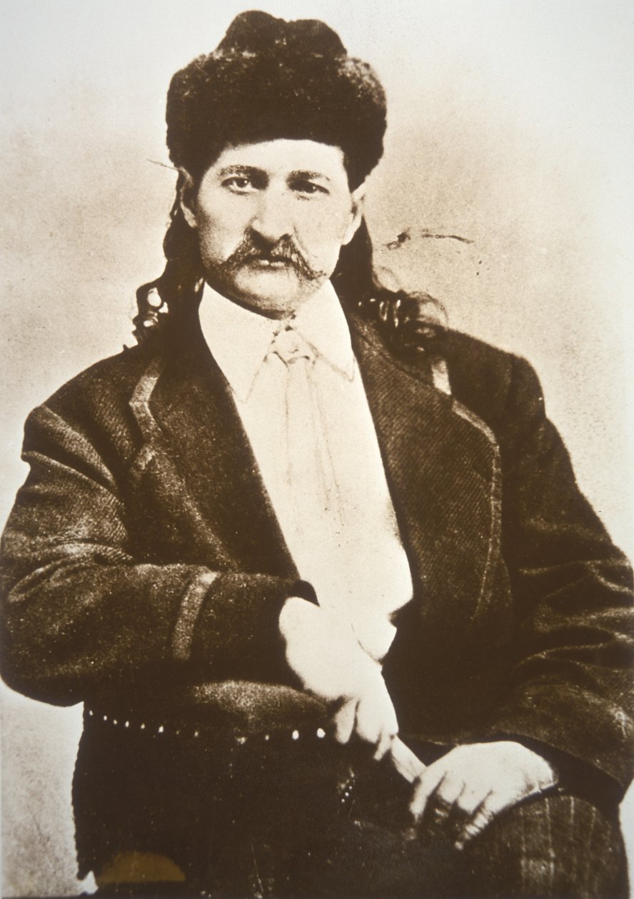 'Wild Bill' Hickok (s/hv-bilde) av American Photographer