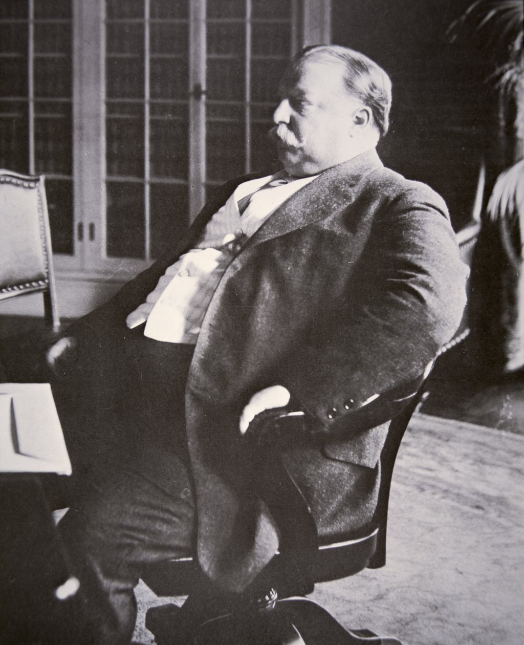 William H. Taft (1857–1930) (s/hvitt-bilde) av American Photographer