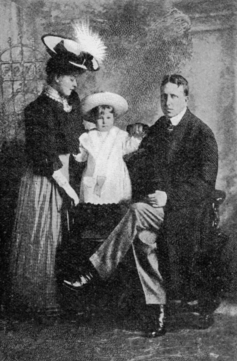William Randolph Hearst og hans familie, publisert i The Graphic 27. oktober 1906 av American Photographer
