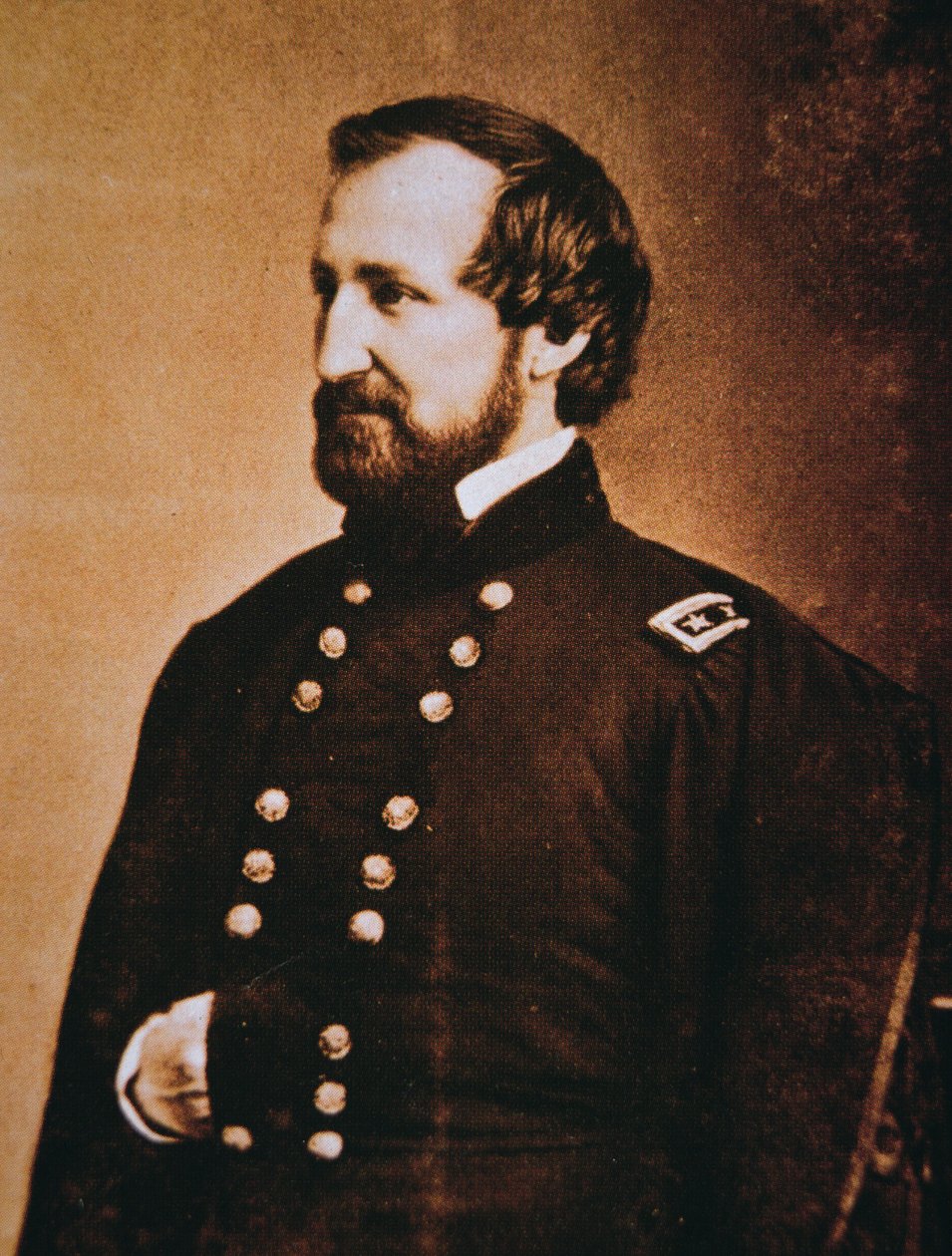 William Starke Rosecrans (1819-98) (s/hvitt-bilde) av American Photographer