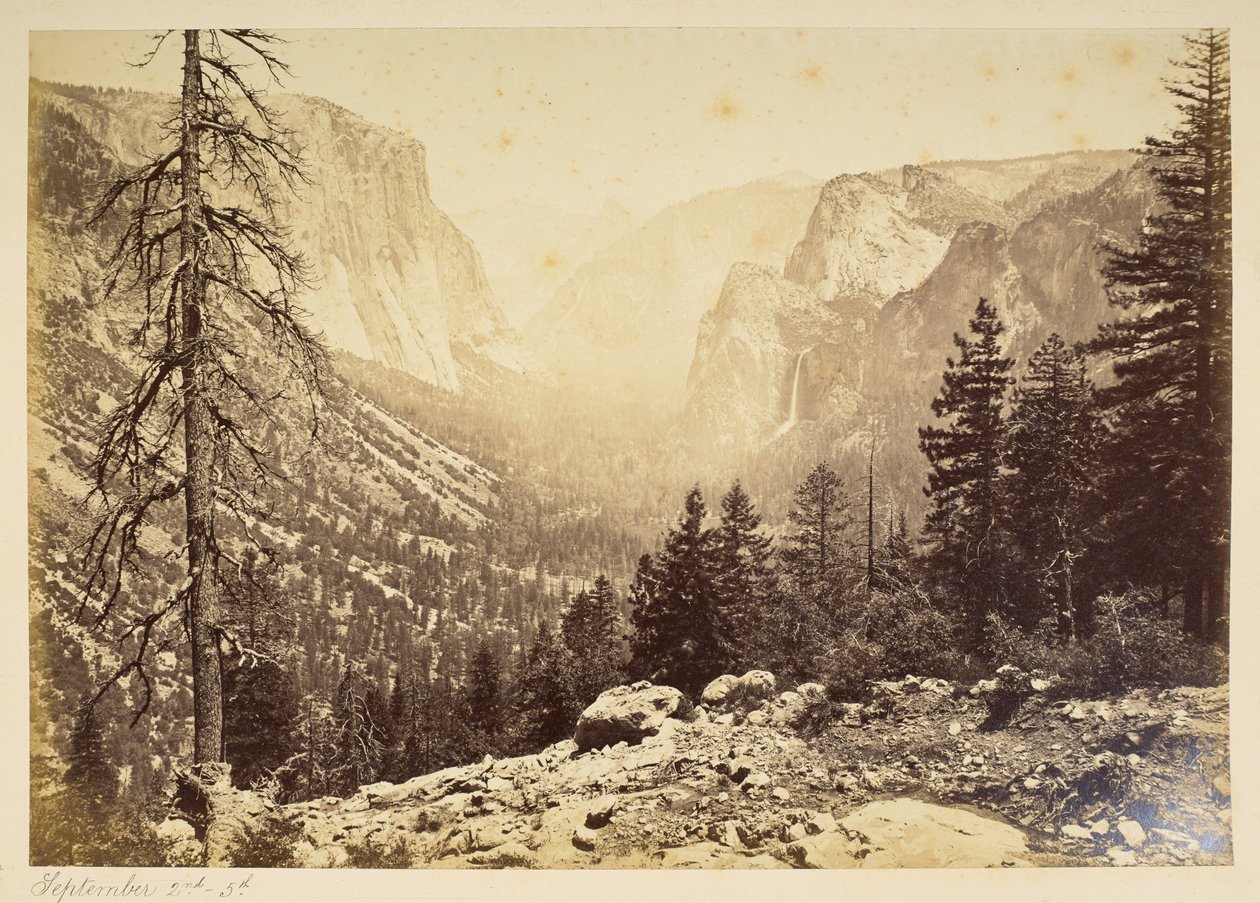 Yosemite Valley fra Inspection Point av American Photographer