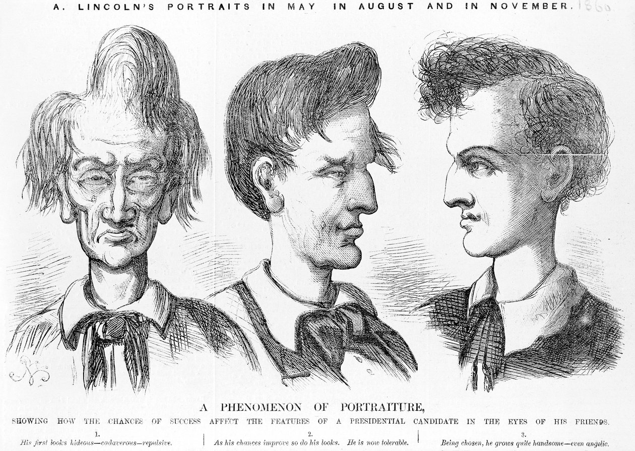 A Phenomenon of Portraiture, ca. 1860 av American School