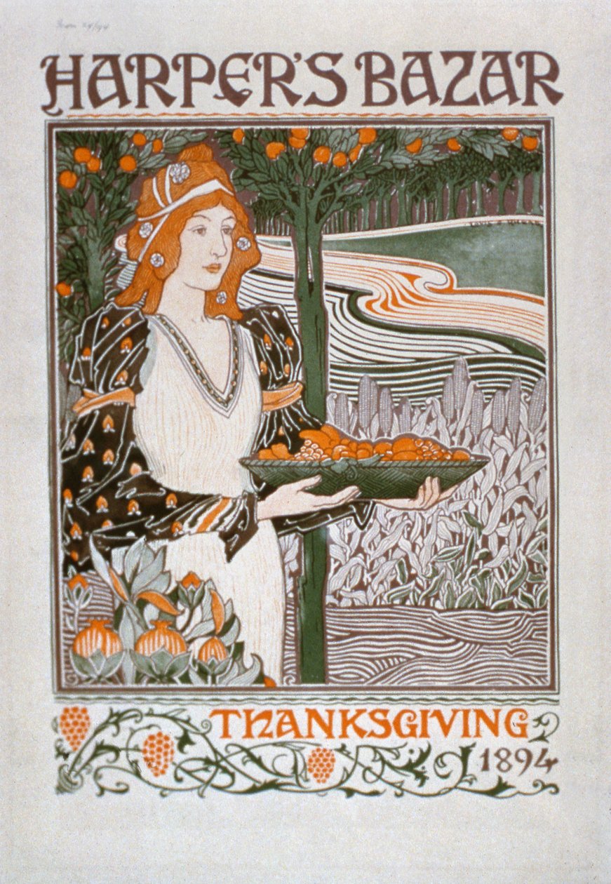 Annonse for Thanksgiving-utgaven av Harper