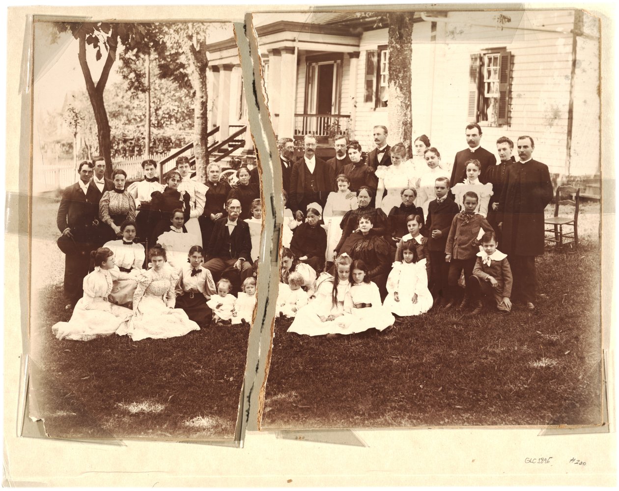 Albumet fra Archer-familien (sepia-bilde) av American School