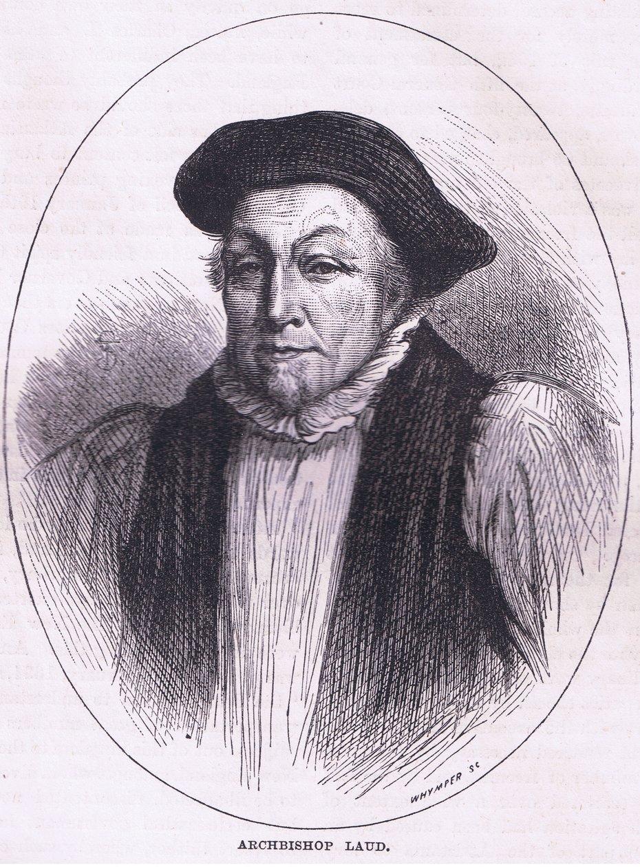 Erkebiskop Laud, illustrasjon fra Cassell