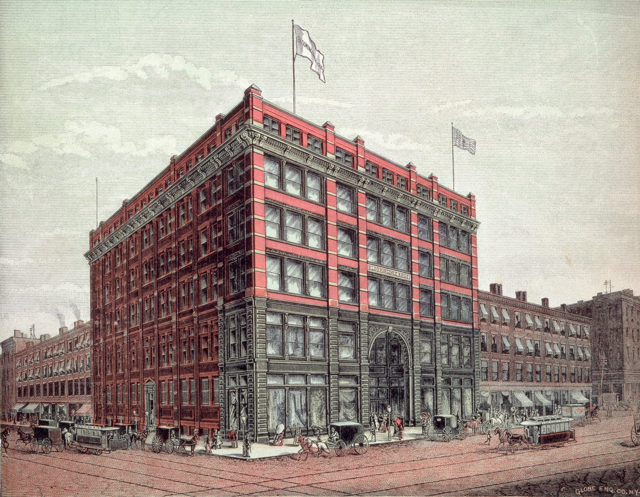 Bloomingdales-suvenir, 1886 av American School