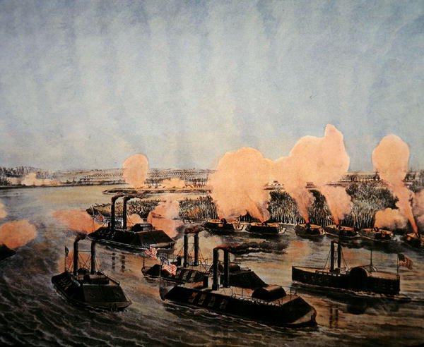 Bombardement og fangst av øya 