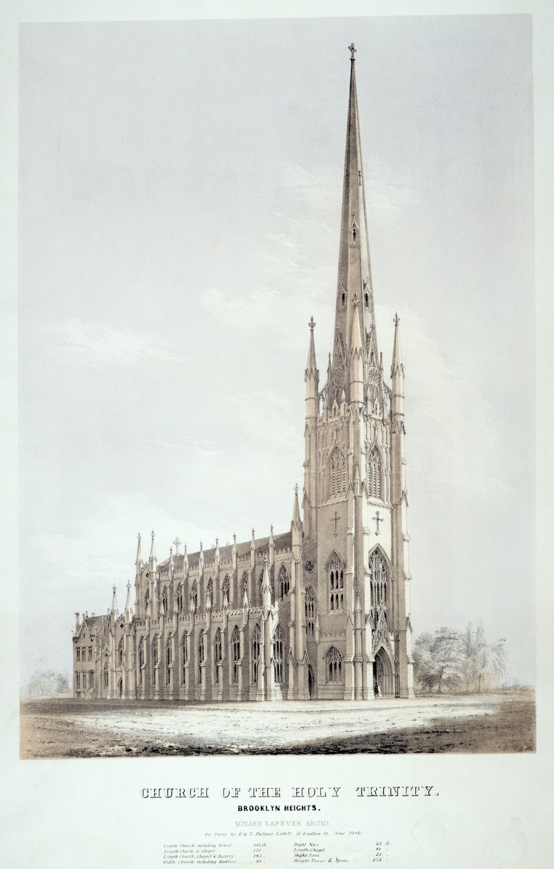 Church of the Holy Trinity, Brooklyn Heights av American School