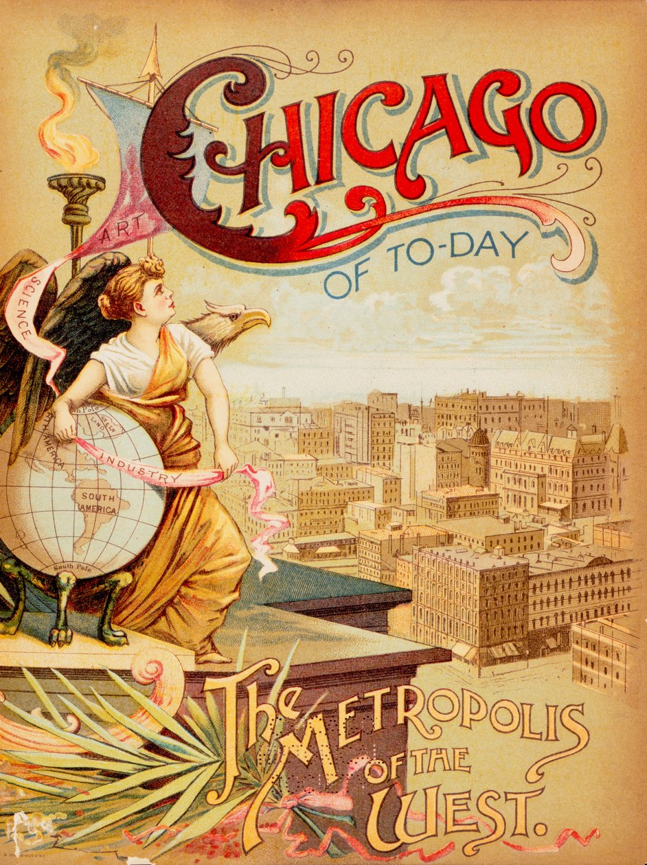Cover til Chicago of Today, The Metropolis of the West av American School