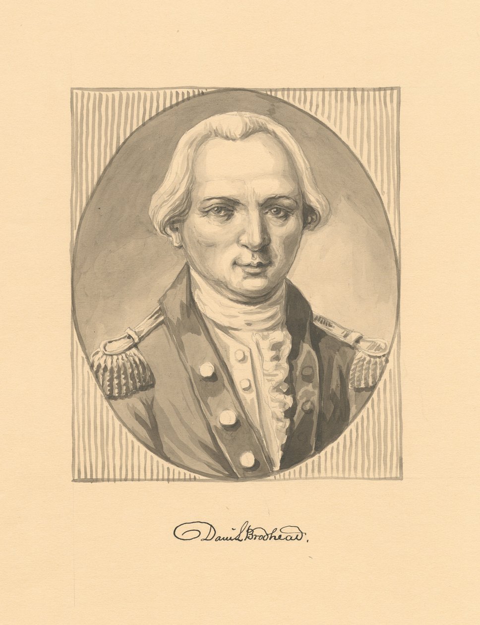 Daniel Brodhead (trykk) av American School