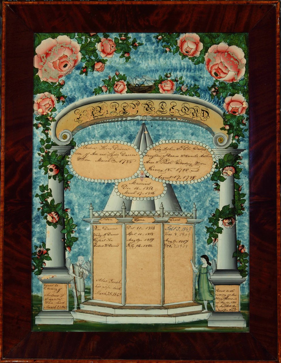 Darrow-Adkins-Wooding familiejournal, 1825?32 av American School