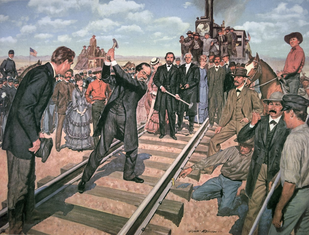 Kjører Golden Spike 10. mai av American School