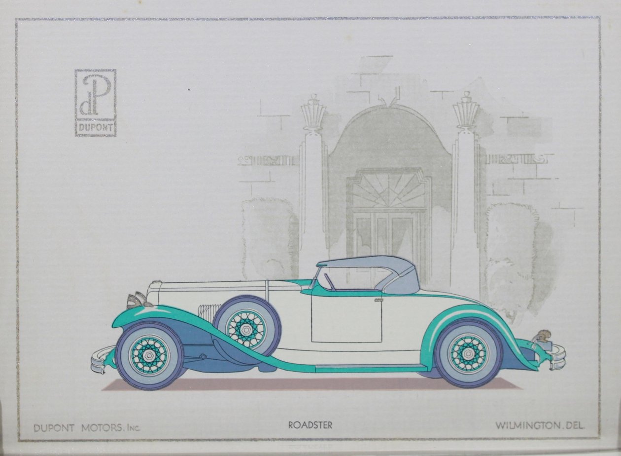 DuPont Motor Cars: Roadster, 1921 av American School