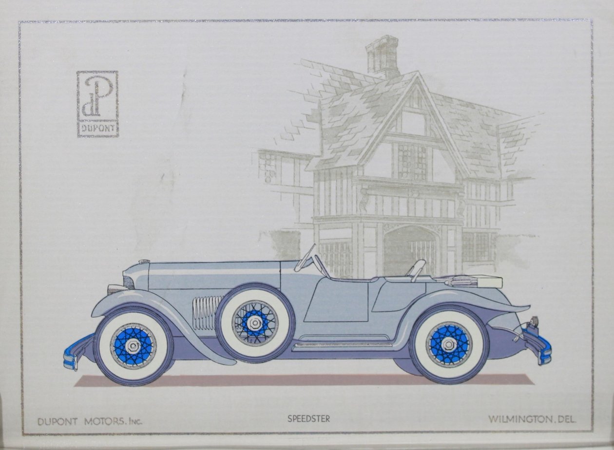 DuPont Motor Cars: Speedster, 1921 av American School