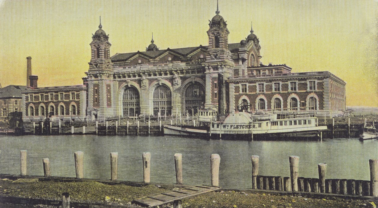 Ellis Island - Immigration Depot, New York av American School