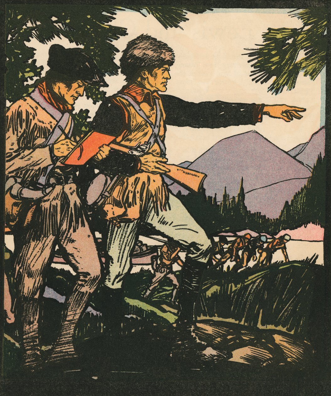 Oppdagere: Lewis og Clark i American Frontier av American School